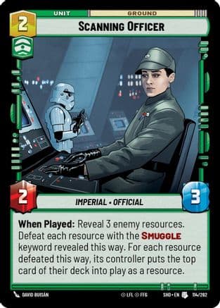 Scanning Officer |  (114/262)  [Shadows of the Galaxy]