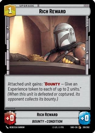 Rich Reward | Foil (261/262)  [Shadows of the Galaxy]