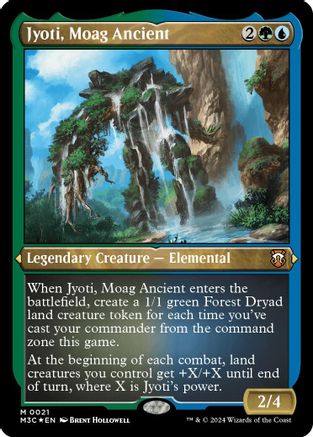 Jyoti, Moag Ancient (Foil Etched) (021) [Commander: Modern Horizons 3]  Foil
