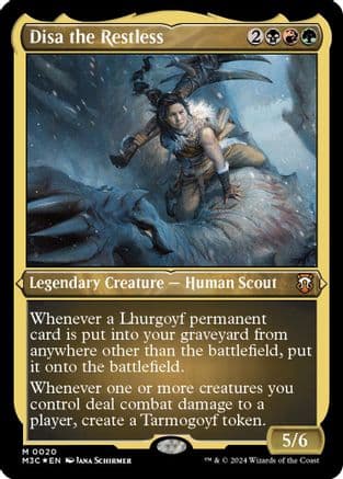 Disa the Restless (Foil Etched) |  Foil (020) [Modern Horizons 3 Commander]
