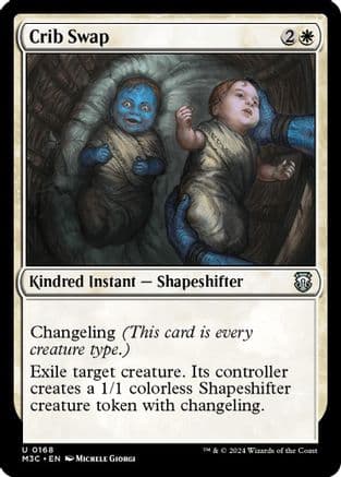 Crib Swap (Ripple Foil) (168) [Commander: Modern Horizons 3]  Foil