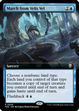 March from Velis Vel (Extended Art) (Ripple Foil) |  Foil (048) [Modern Horizons 3 Commander]
