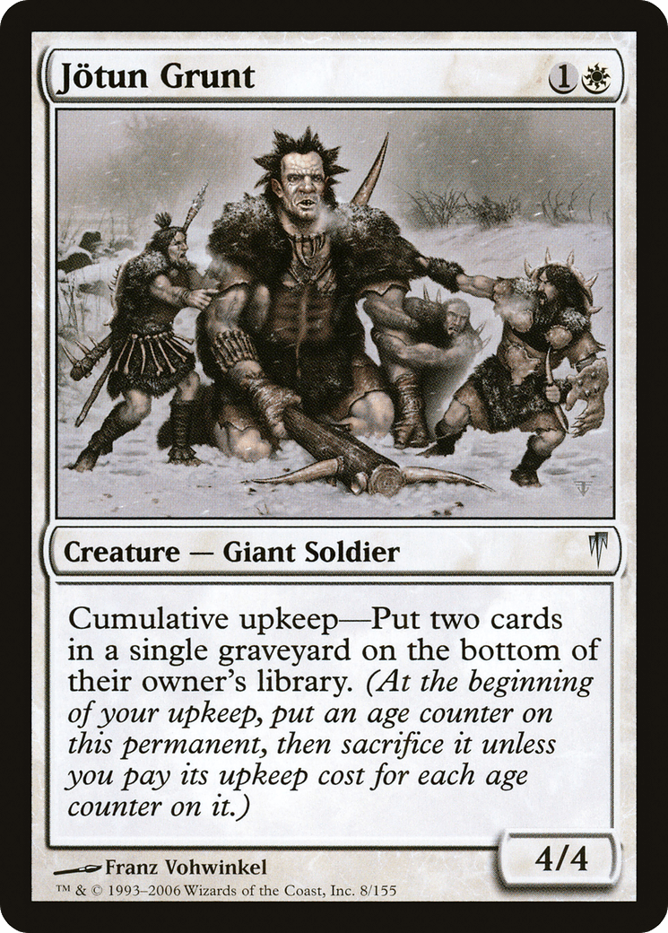 Jotun Grunt [Coldsnap] Foil