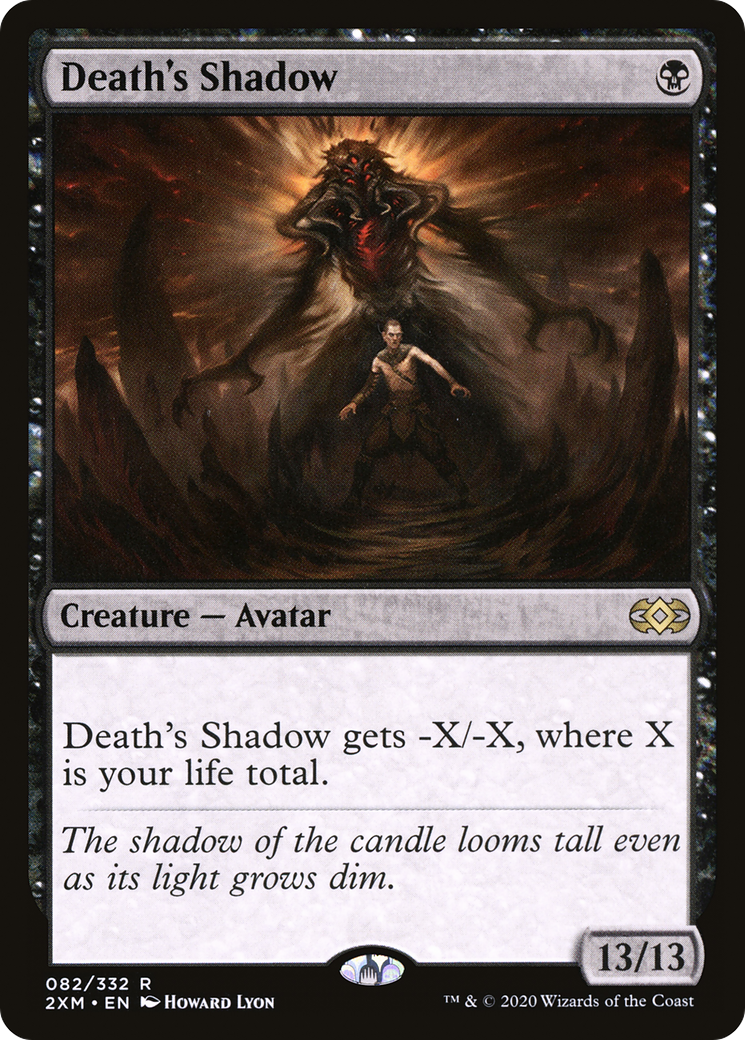 Death's Shadow [Double Masters] Foil