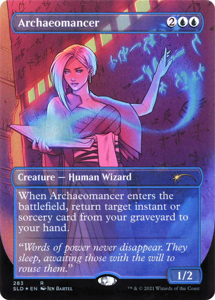Archaeomancer (Borderless) [Secret Lair Drop Series] Foil