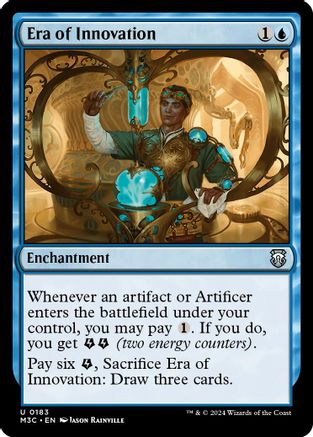 Era of Innovation (Ripple Foil) |  Foil (183) [Modern Horizons 3 Commander]