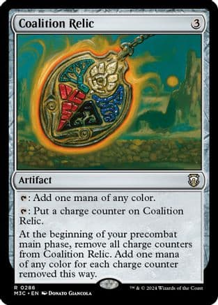 Coalition Relic (Ripple Foil) (286) [Commander: Modern Horizons 3]  Foil