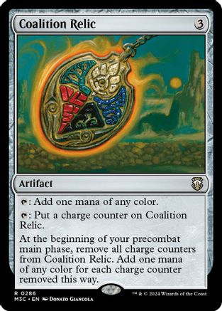 Coalition Relic (Ripple Foil) (286) [Commander: Modern Horizons 3]  Foil