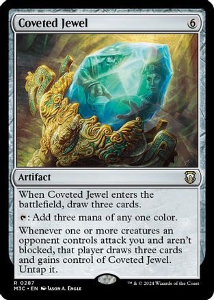 Coveted Jewel (Ripple Foil) |  Foil (287) [Commander: Modern Horizons 3]