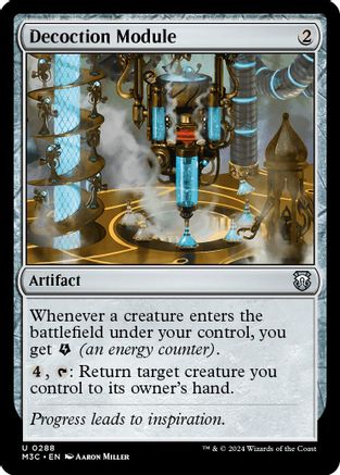 Decoction Module (Ripple Foil) (288) [Commander: Modern Horizons 3]  Foil