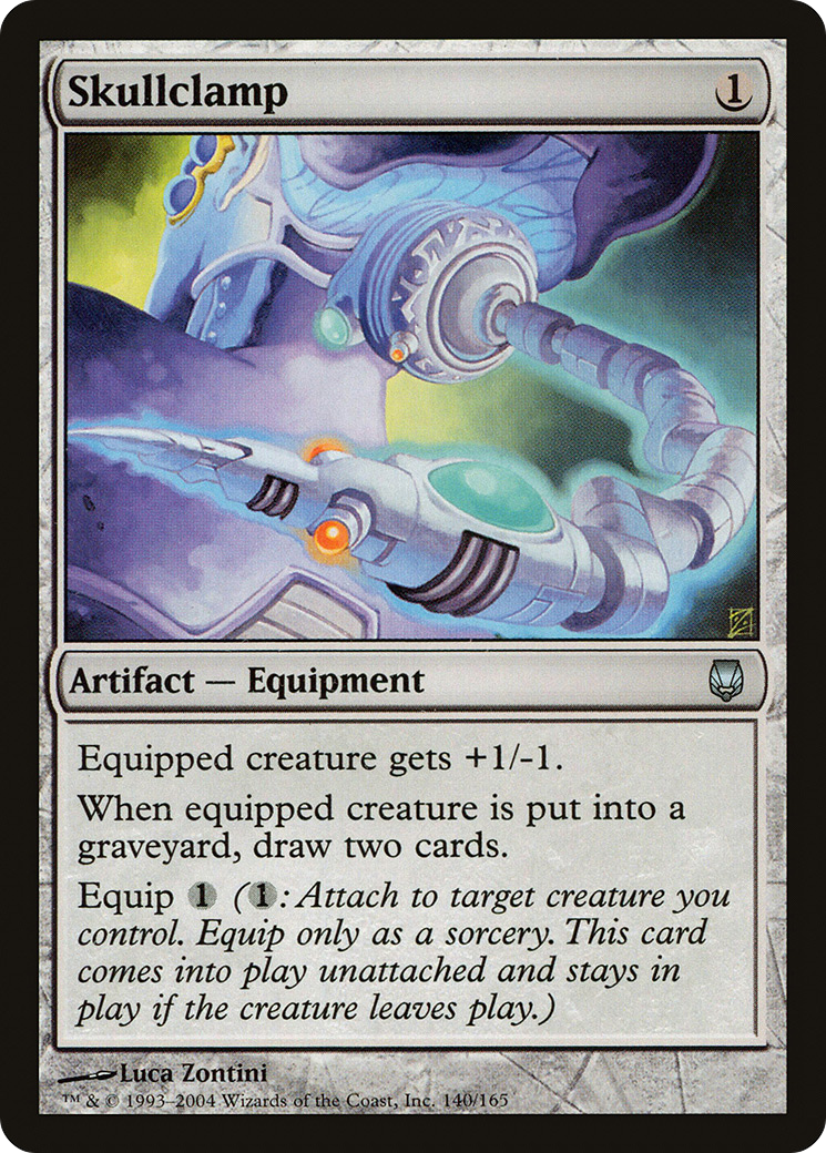 Skullclamp [Darksteel] Foil