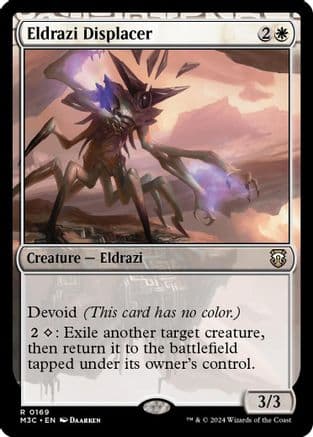 Eldrazi Displacer (Ripple Foil) |  Foil (169) [Modern Horizons 3 Commander]