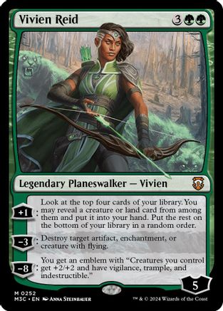 Vivien Reid (Ripple Foil) |  Foil (252) [Modern Horizons 3 Commander]