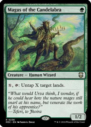 Magus of the Candelabra (Ripple Foil) (236) [Commander: Modern Horizons 3]  Foil