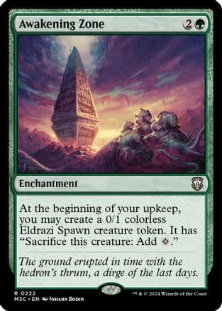 Awakening Zone (Ripple Foil) (222) [Commander: Modern Horizons 3]  Foil