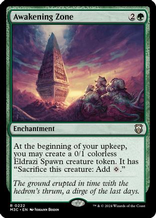 Awakening Zone (Ripple Foil) (222) [Commander: Modern Horizons 3]  Foil