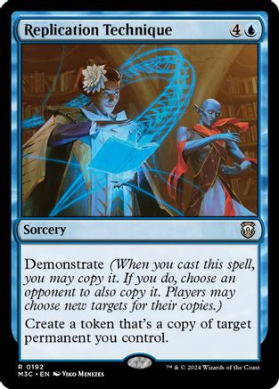 Replication Technique (Ripple Foil) (192) [Commander: Modern Horizons 3]  Foil