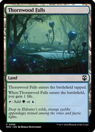 Thornwood Falls (Ripple Foil) |  Foil (396) [Modern Horizons 3 Commander]