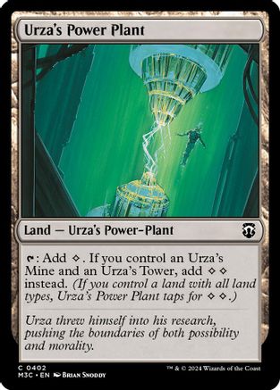 Urza's Power Plant (Ripple Foil) |  Foil (402) [Modern Horizons 3 Commander]