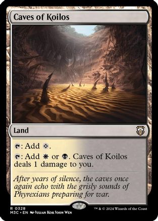 Caves of Koilos (Ripple Foil) (328) [Commander: Modern Horizons 3]  Foil