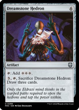 Dreamstone Hedron (Ripple Foil) |  Foil (289) [Modern Horizons 3 Commander]
