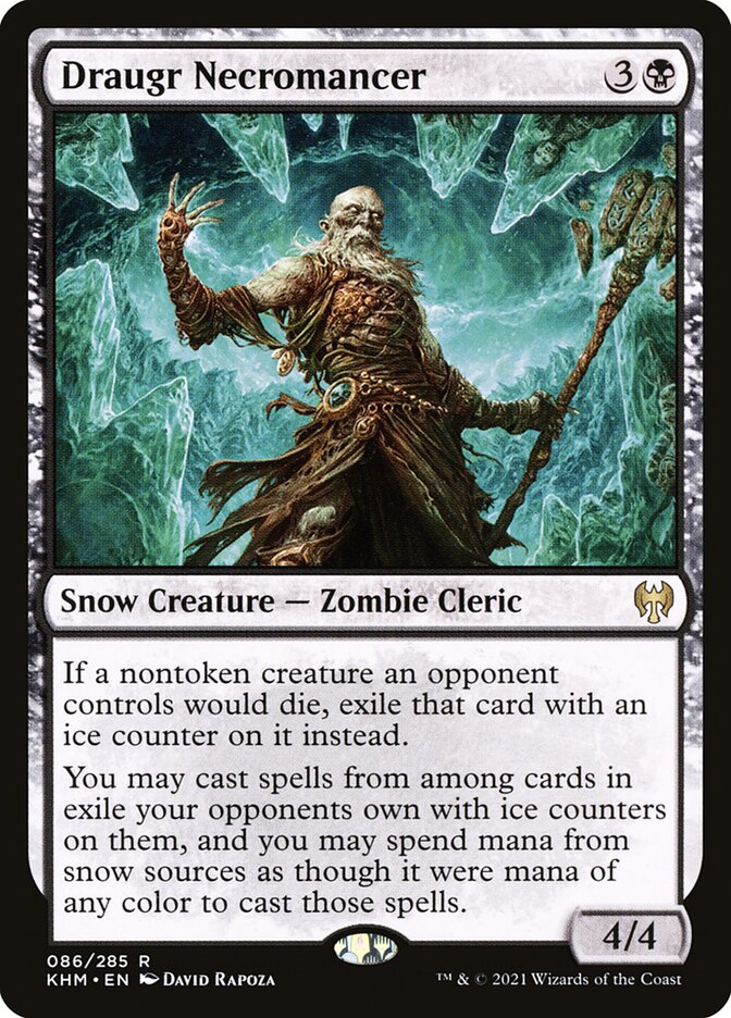 Draugr Necromancer 86 (Kaldheim) 