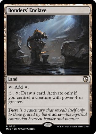 Bonders' Enclave (Ripple Foil) |  Foil (323) [Modern Horizons 3 Commander]