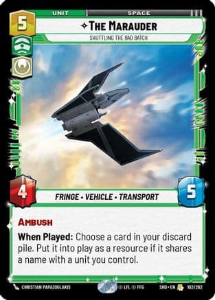 The Marauder - Shuttling the Bad Batch |  (102/262)  [Shadows of the Galaxy]
