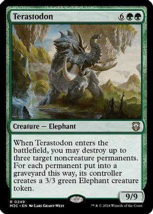 Terastodon (Ripple Foil) |  Foil (249) [Modern Horizons 3 Commander]