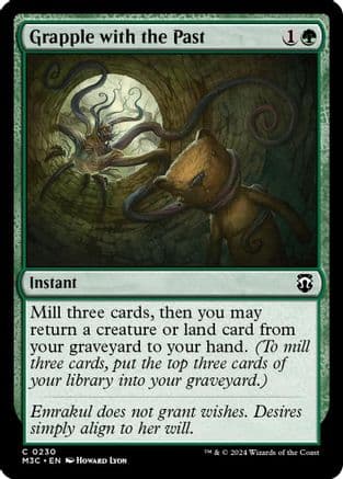 Grapple with the Past (Ripple Foil) |  Foil (230) [Modern Horizons 3 Commander]