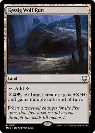 Kessig Wolf Run (Ripple Foil) |  Foil (352) [Commander: Modern Horizons 3]