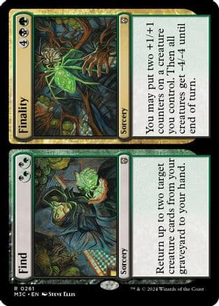 Find // Finality (Ripple Foil) |  Foil (261) [Modern Horizons 3 Commander]