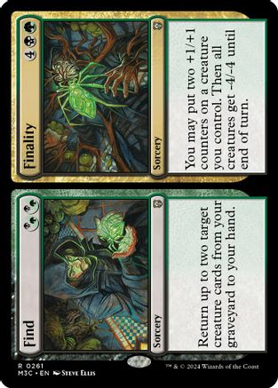 Find // Finality (Ripple Foil) |  Foil (261) [Modern Horizons 3 Commander]
