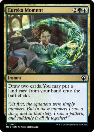 Eureka Moment (Ripple Foil) |  Foil (260) [Modern Horizons 3 Commander]
