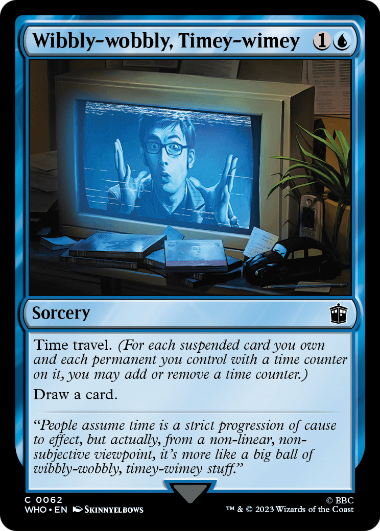 Wibbly-wobbly, Timey-wimey [Doctor Who] Foil