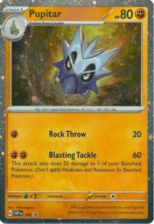 Pupitar 120- SV Scarlet & Violet Promo Cards Holofoil