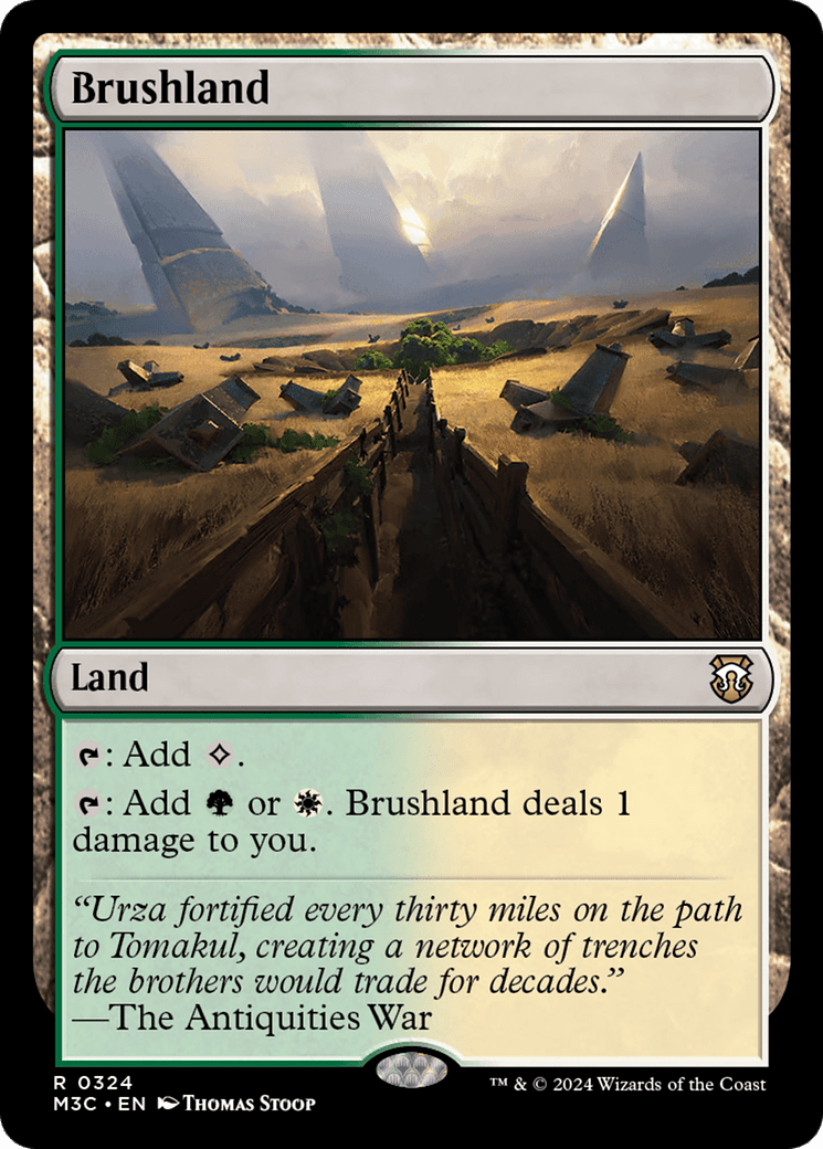 Brushland (M3C-324) - Modern Horizons 3 Commander Foil