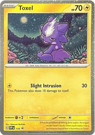 Toxel 119- SV Scarlet & Violet Promo Cards Holofoil