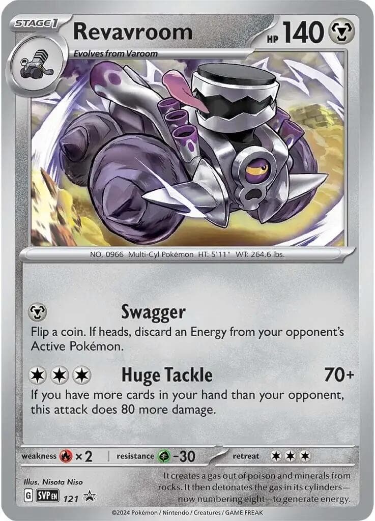 Revavroom 121- SV Scarlet & Violet Promo Cards Holofoil