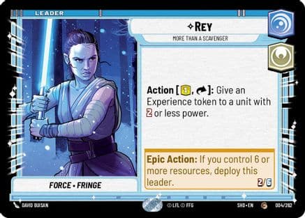 Rey - More Than a Scavenger |  (004/262)  [Shadows of the Galaxy]