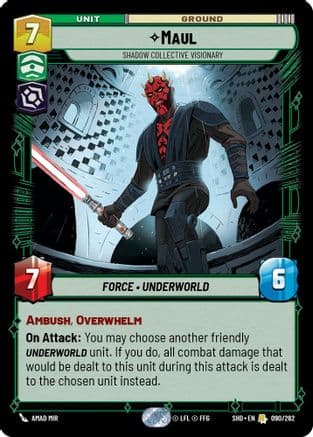 Maul - Shadow Collective Visionary |  (090/262)  [Shadows of the Galaxy]