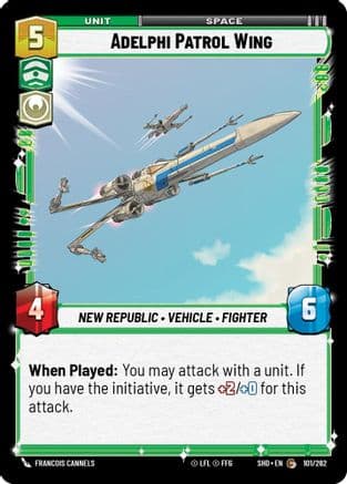 Adelphi Patrol Wing |  (101/262)  [Shadows of the Galaxy]