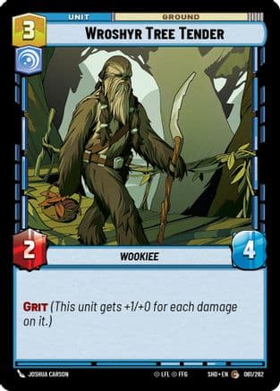 Wroshyr Tree Tender | Foil (061/262)  [Shadows of the Galaxy]