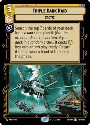 Triple Dark Raid |  (194/262)  [Shadows of the Galaxy]