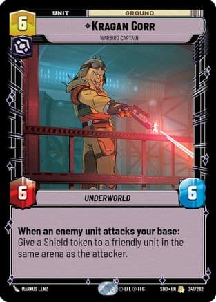 Kragan Gorr - Warbird Captain |  (241/262)  [Shadows of the Galaxy]