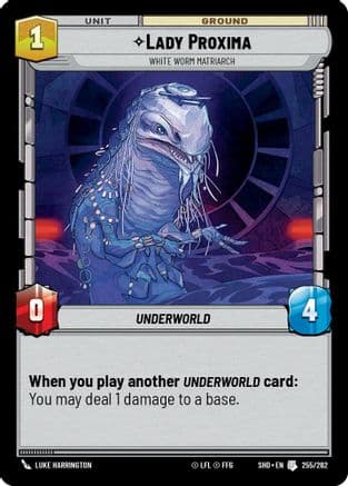 Lady Proxima - White Worm Matriarch |  (255/262)  [Shadows of the Galaxy]