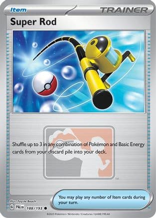 Super Rod 188/193 - League & Championship Cards Reverse Holofoil