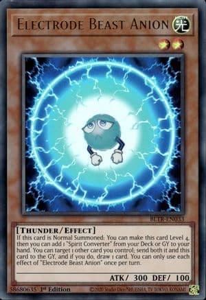 Electrode Beast Anion [BLTR-EN033] Ultra Rare