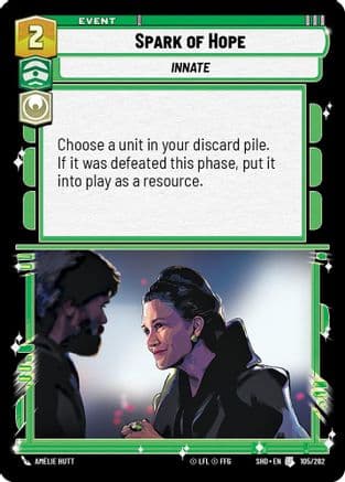 Spark of Hope | Foil (105/262)  [Shadows of the Galaxy]