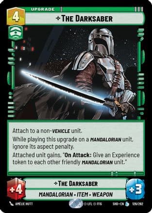 The Darksaber | Foil (126/262)  [Shadows of the Galaxy]